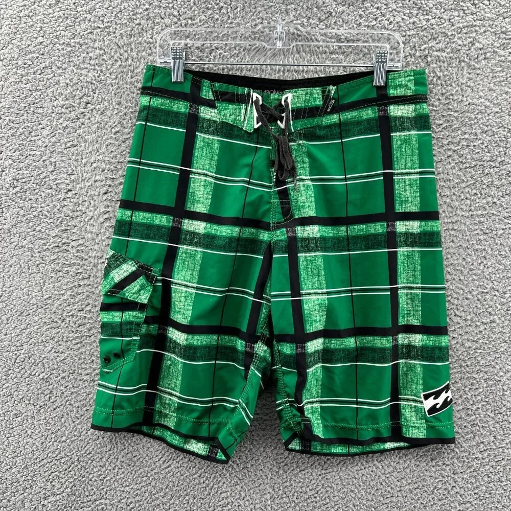 Billabong Board Shorts Swim Trunks Mens 31 Platinum Stretch Recycler Hydro Stret